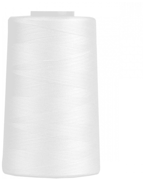 Нитки Sewing Thread 40/2 5000 ярд. цвет - белый 100% п/э в Дубовке